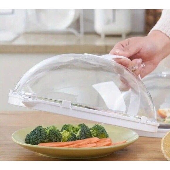 Unbranded Other - Microwave (Food Splatter-Cover)-(Clear)-(Size: 10.4 inch-26.5cm)-(New)-$30.00